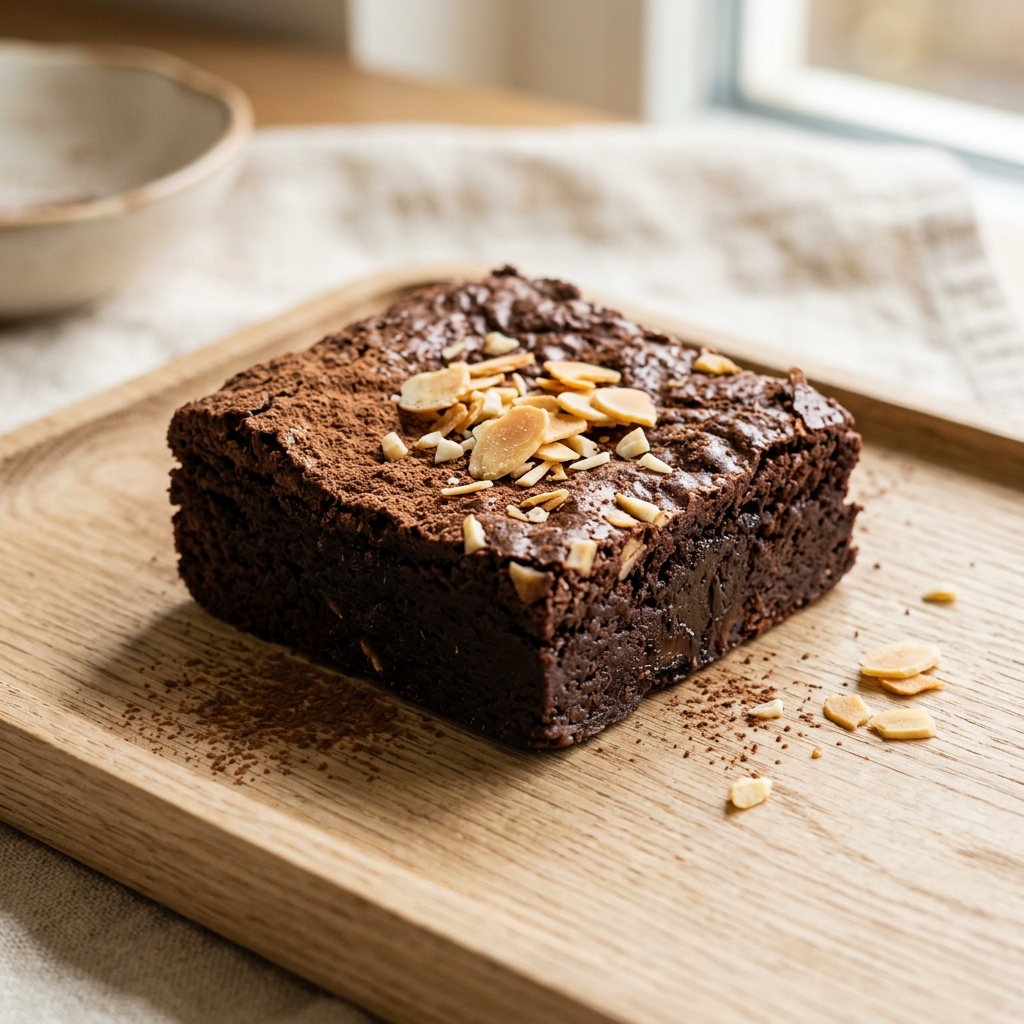 Sprouted Almond Fudge Brownie